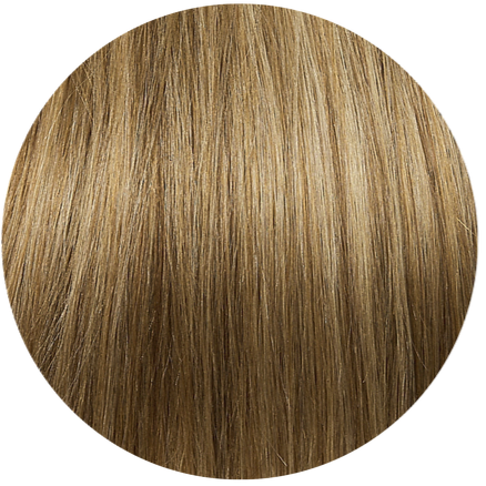 CLIP-IN 20" HAIR EXTENSIONS - WARM BEIGE BROWN-GOLDEN BLONDE