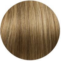 CLIP-IN 20" HAIR EXTENSIONS - WARM BEIGE BROWN-GOLDEN BLONDE
