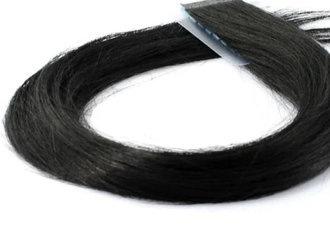 INVISIBLE TAPE 20" HAIR EXTENSIONS BLACKS