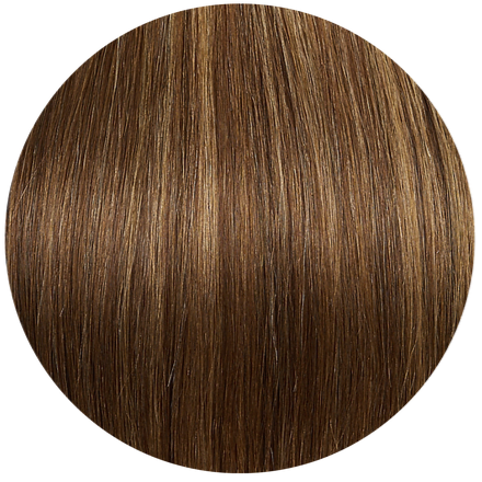 HIGHLIGHTS 24" WEFT HAIR EXTENSIONS - CHESTNUT BROWN-WARM BEIGE