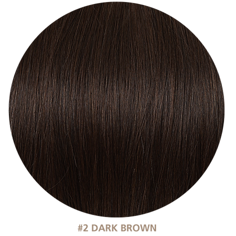 CLIP-IN 24" HAIR EXTENSIONS  - BROWNS