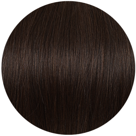 WEFT 24" HAIR EXTENSIONS BROWN-DARK BROWN