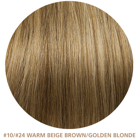 HIGHLIGHTS 24" CLIP-IN HAIR EXTENSIONS - WARM BEIGE BROWNS