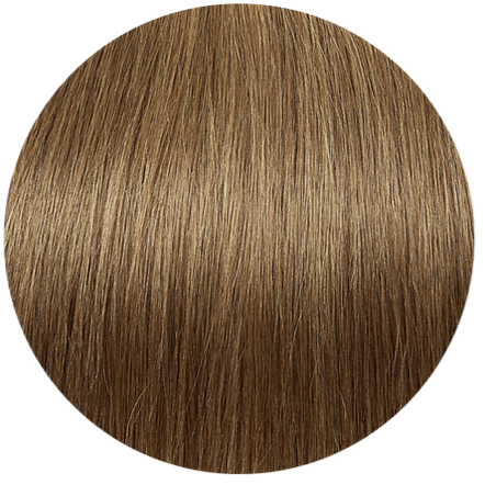 CLIP-IN 20" HAIR EXTENSIONS - WARM BEIGHT BROWN